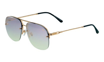 Snatch Bevel Rimless Drill Mount 18KT "Yellow Gold / Pastel Mauve Gradient" DMSN2 0009 48C2