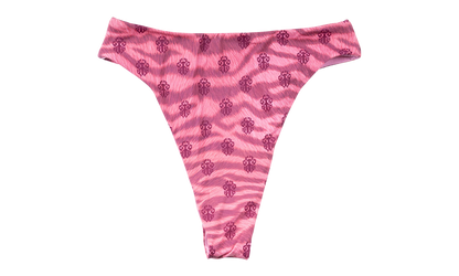 X dipped in blue bikini bottom "Pink" CHRM1081