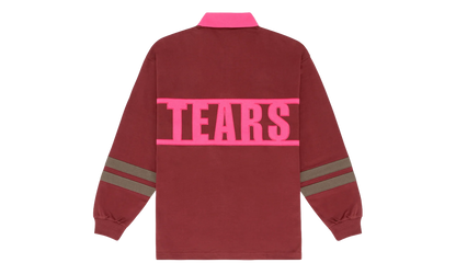 Down By The Tears Long Sleeve Rugby "Pink" DT356