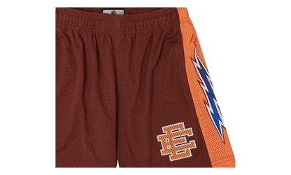 EE LIGHTINING BOLT BASIC SHORT "Maroon/ Orange" EE465
