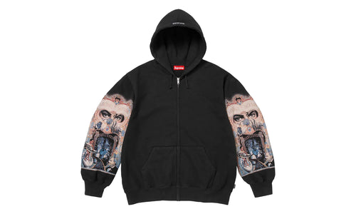 Michael Jackson® Dangerous ZipUp Hooded Sweatshirt "FW25 - Black" SU26848