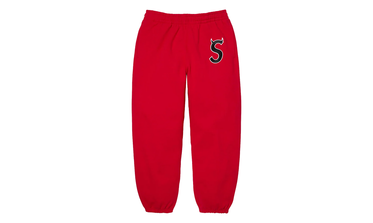 Devil S Logo Sweatpant "SS26 - Red" SU27319
