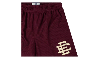 EE BASIC SHORT "SS24 - Maroon/Off White" EE619