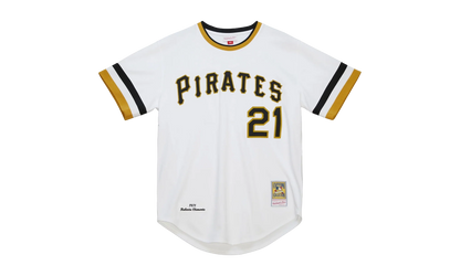 MLB Roberto Clemente Home Jersey "1971 Pittsburgh Pirates – White" AJY15616 PPI71RCLWHIT
