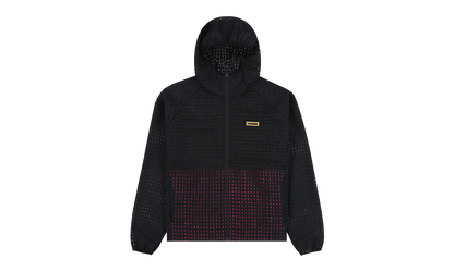 System Plaid Hooded Jacket "Black" P26SP003-BLK