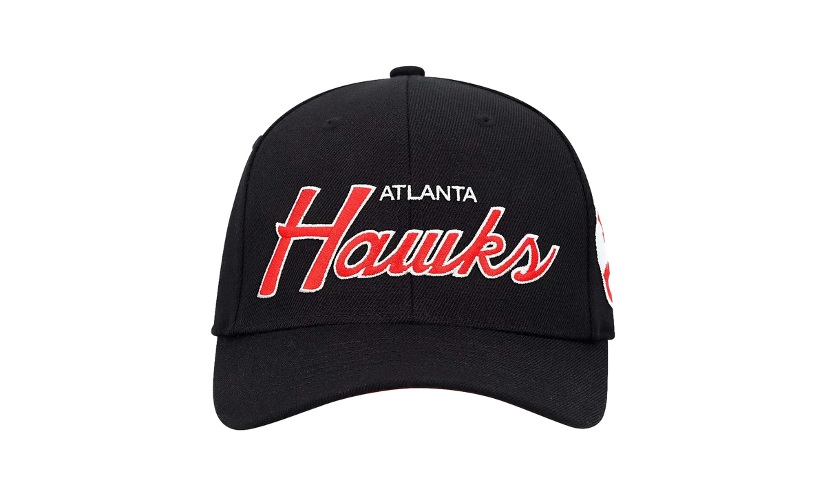 NBA Team Script 2.0 Stretch Snapback Cap "Atlanta Hawks - Black" HHSS3281 AHAYYPPPBLCK