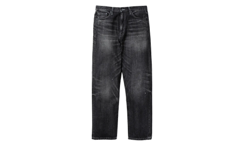 Washed Denim DP Basic Pants "Black" 252XBNH PTM05 BLAC