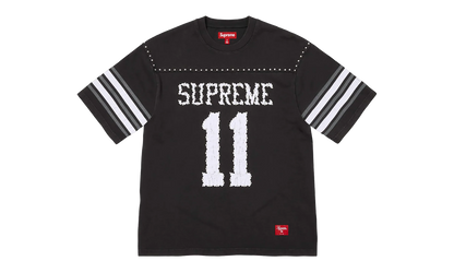 Studded S/S Football Top "SS26 - Black" SU27035
