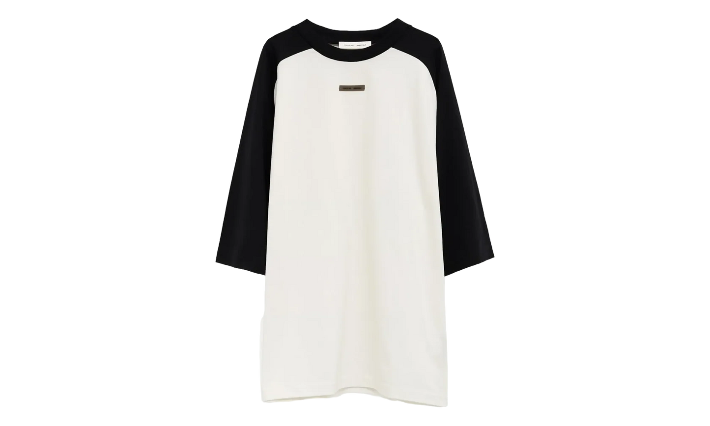 Baseball Short Sleeve Tee "Ivory Body / Black" 125HO254482F