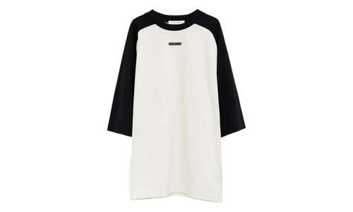 Baseball Short Sleeve Tee "Ivory Body / Black" 125HO254482F