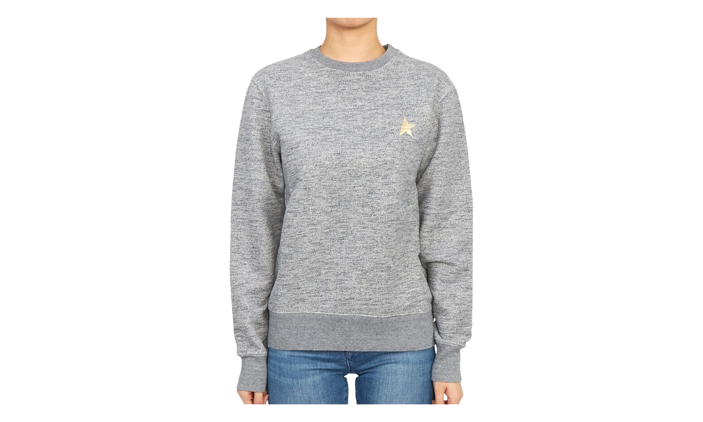 Athena Star Collection Sweatshirt WMNS "Medium Grey Melange / Gold" GWP01223.P000522.60311