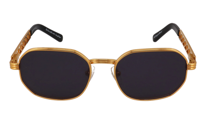 Hustler Jacques Cartier Edition 24KT "Yellow Gold / Black" JCHU2 0001 CUT 11B5