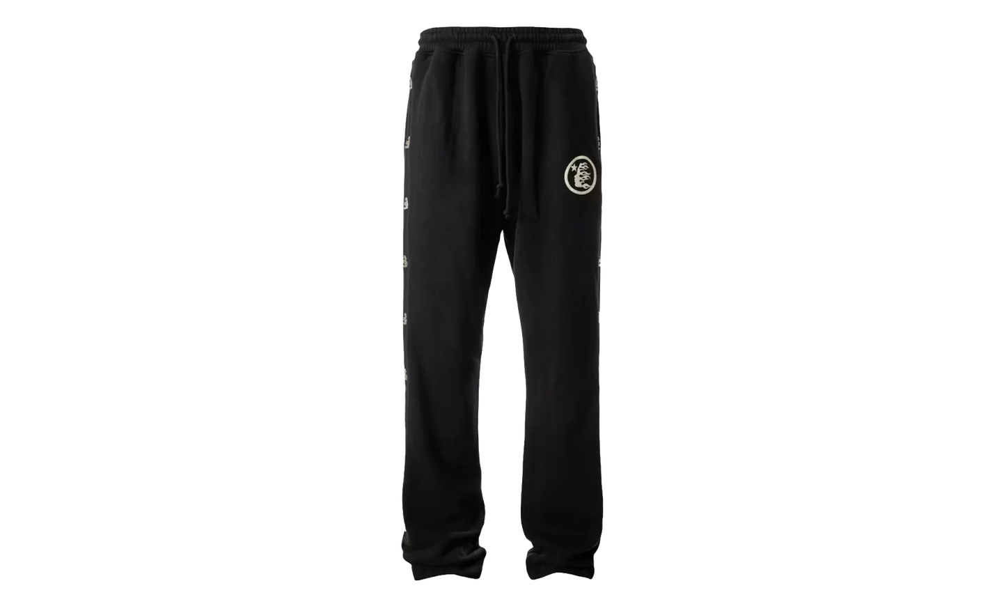 Mirror Face Sweatpants "Black" HSR117