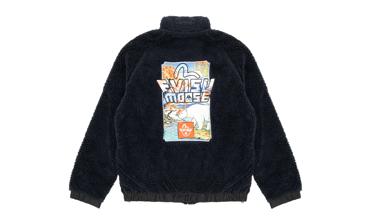 Fleece Jacket "Evisu - Navy" M35MS680EV 833
