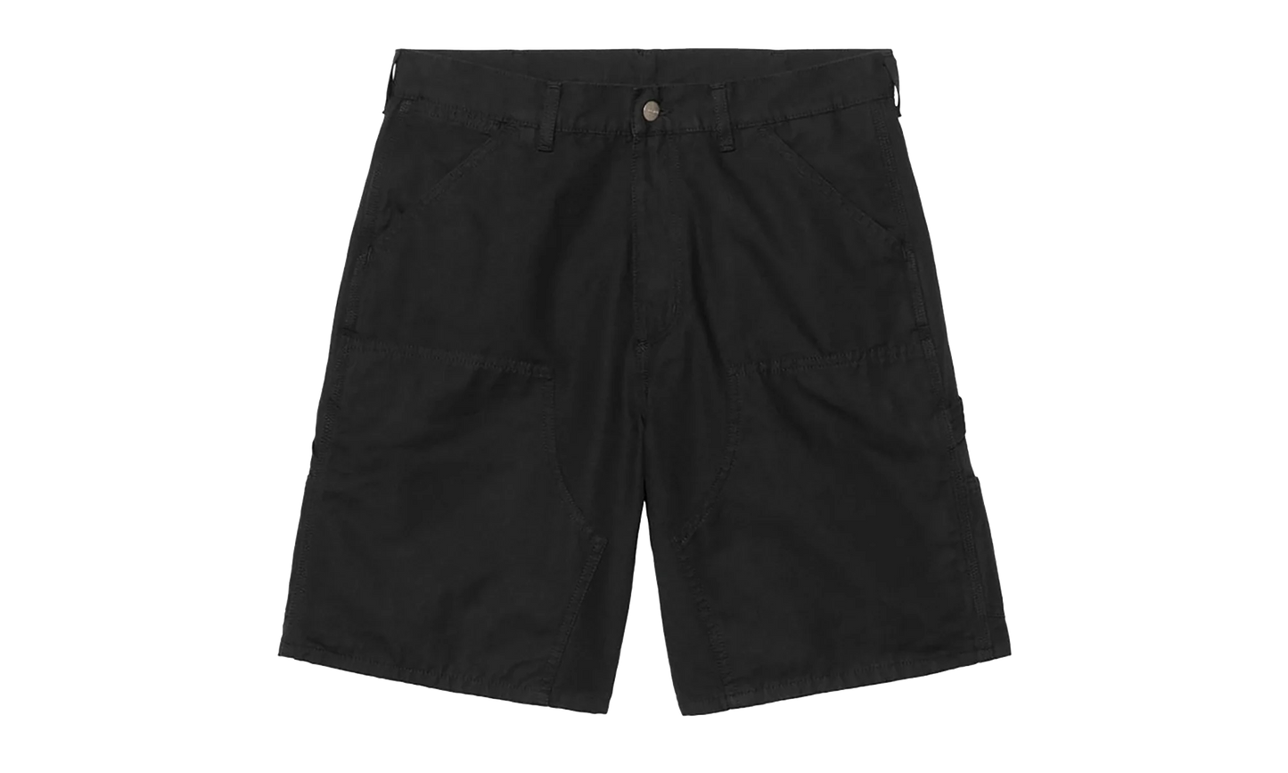 Double Knee Shorts "Black Rinsed" I034793 89 02
