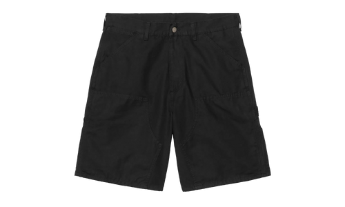 Double Knee Shorts "Black Rinsed" I034793 89 02