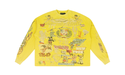 All Over Thermal T-shirt "Yellow" GUT MTPS 0004