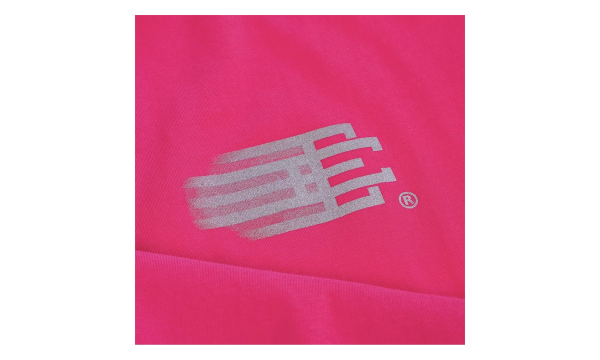 EE BASIC T-SHIRT "FW24 - Dark Pink/Reflective Grey" EE822
