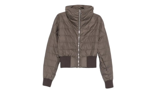 Rick Owens Woven Cyclopic Jacket WMNS "Dark Dust" MON44