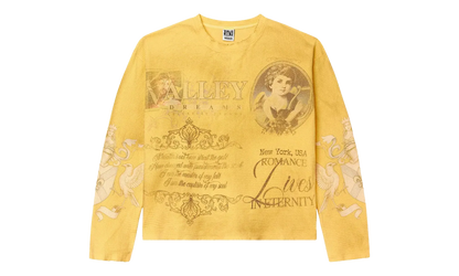 CELESTIAL THERMAL SWEATSHIRT "YELLOW" VAL123