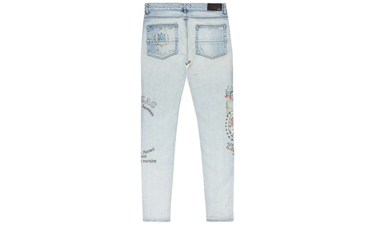 ZIG ZAG JEAN "Light Indigo" SS22MDS023