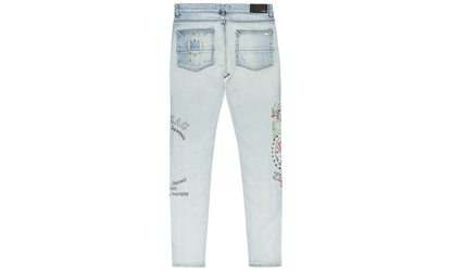 ZIG ZAG JEAN "Light Indigo" SS22MDS023