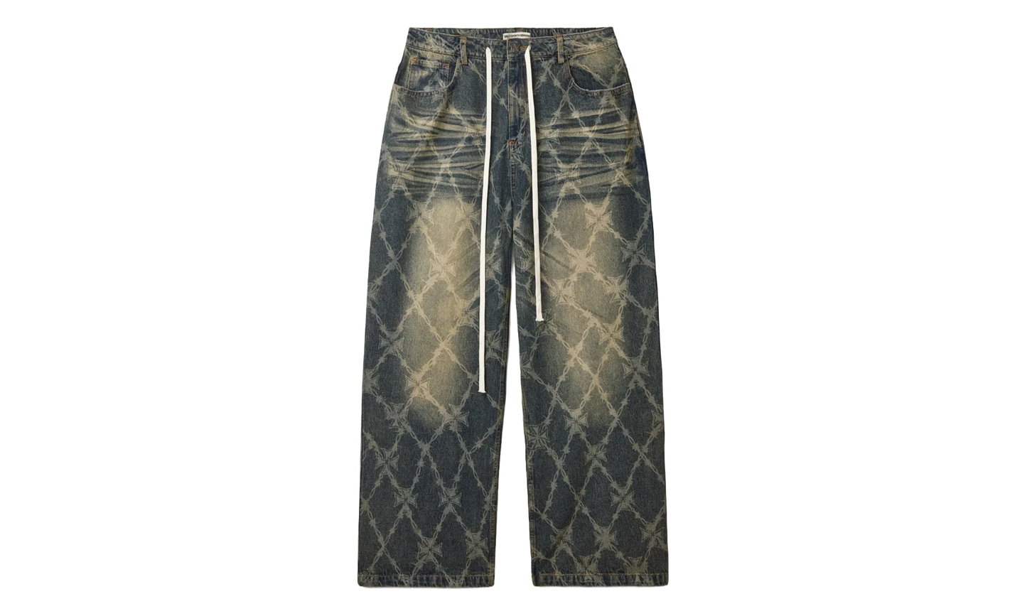 Ironwork Denim Pants "Stone Washed" VAL98