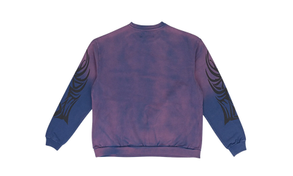 WINGED LOGO CREWNECK SWEATER "Purple" 1110540021SS24