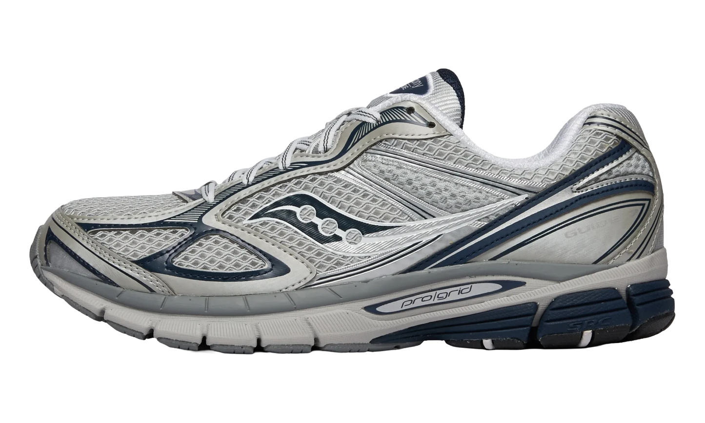 Saucony Mens Progrid Guide 7 Shoes S70936-46 "Oyster / Navy" S70936 46