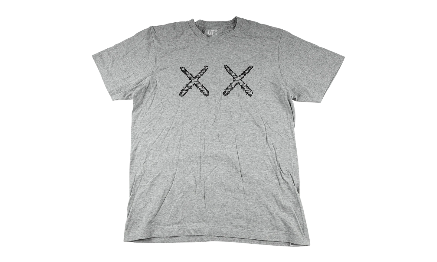 Uniqlo XX Tee "Asia Sizing - Grey" KAWS202502