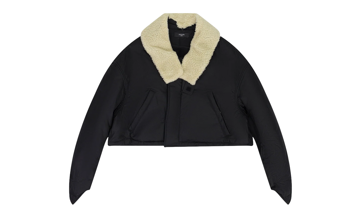 Cropped Parka Jacket Wmns "Black" PF22WOS002_BLACK