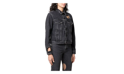 Meteor Denim Jacket WMNS "Dark Grey" OWYE027C99DEN0010700