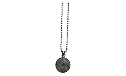 Angel Medallion Necklace "Silver" CHRM0947