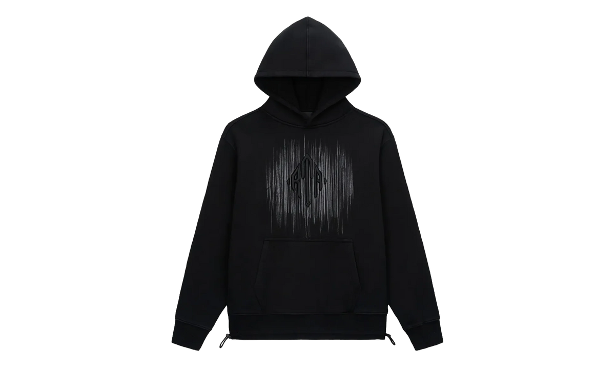 Etched Monogram Jordan Hoodie "Black" MCCTK909T1424BKETM
