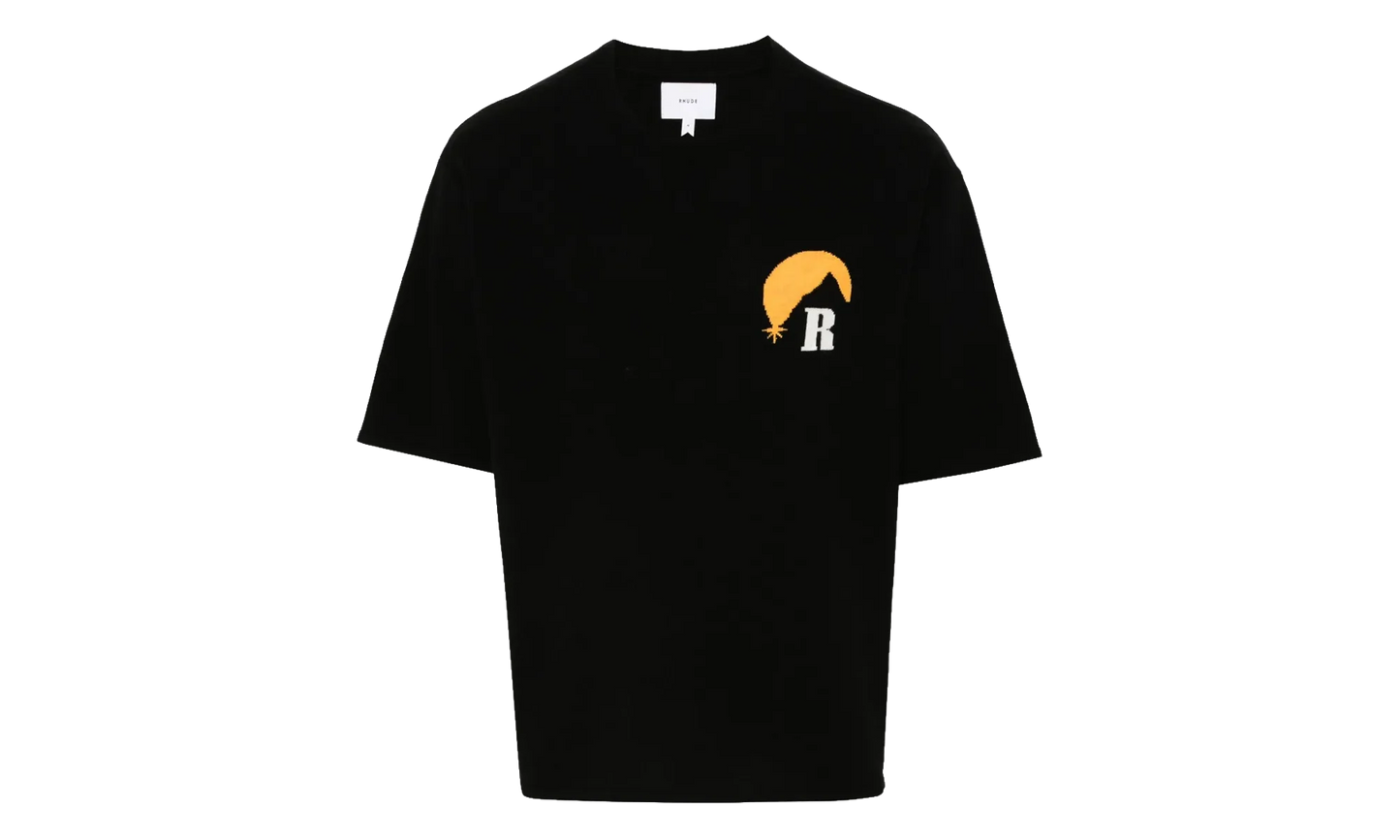 Moonlight Knit T-Shirt "Black" RHPF24TT01867 BCY