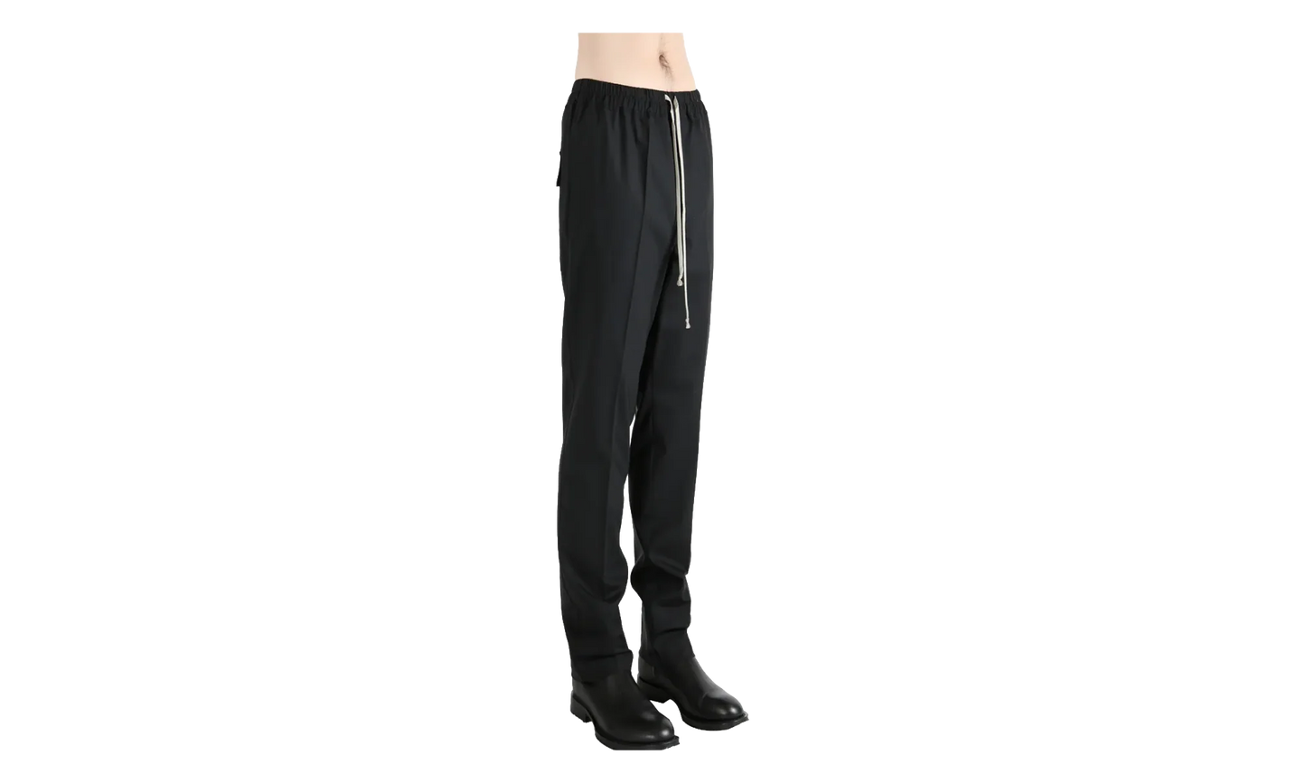 Drawstring Slim Long Pants "Black" RU01F2390 ZL 09