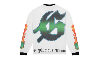 Life's A Gamble LS T-shirt "White/Black" 18DRJ95R