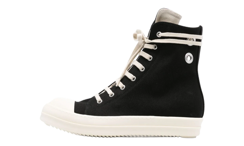 Hollywood Eyelet Sneaker High "Black Milk" DU01E3800 DOES1 911