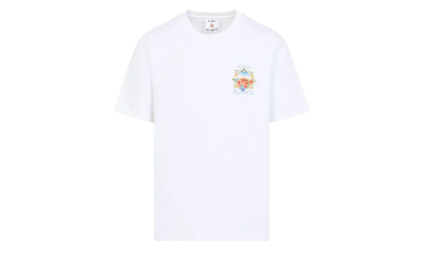 Flower Court Icon T-Shirt "White" MSS26JTS00113