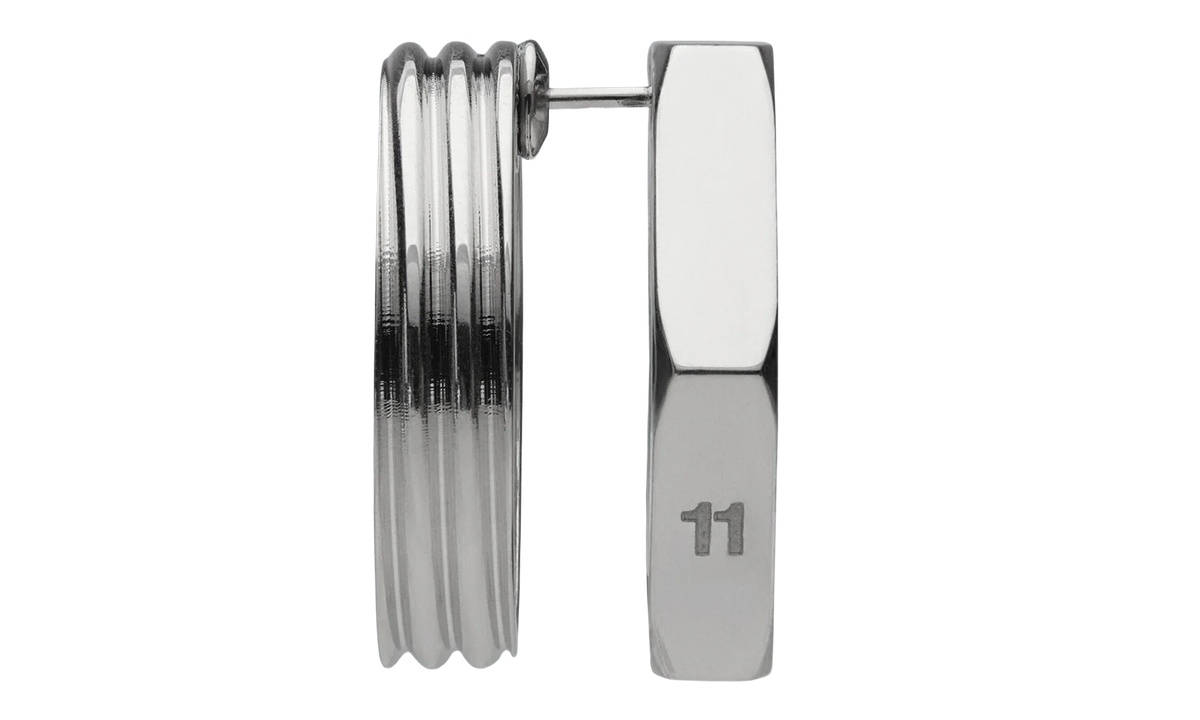 Bolt & Nut Cutout Earring "Silver" SM0VG0022SV0272951
