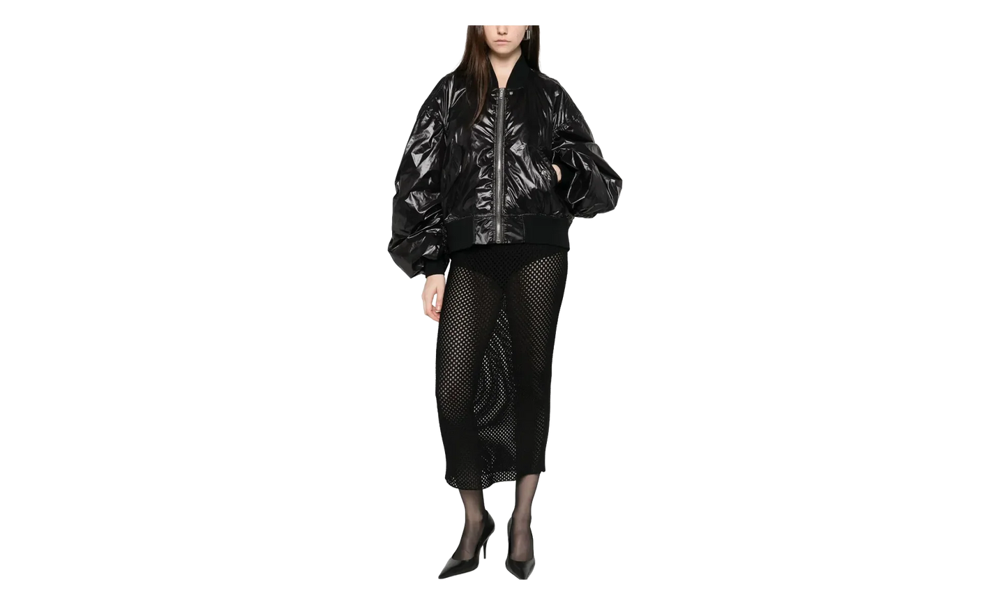 Secchia Flight Bomber Jacket WMNS "Black" RP01F6744 N 09