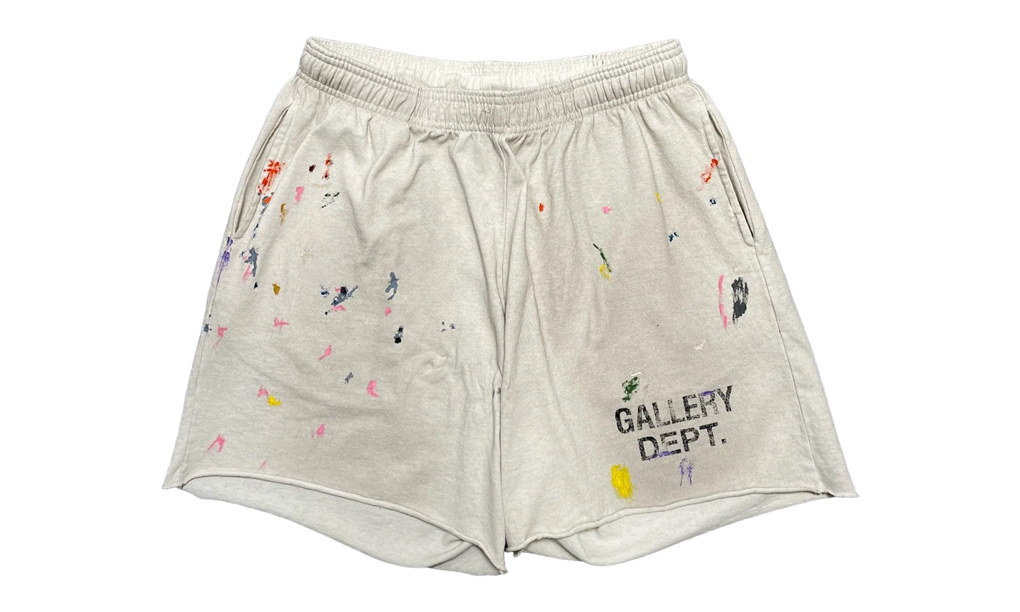 Insomnia Logo Sweatshorts "White Multi" GDISGv
