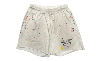 Insomnia Logo Sweatshorts "White Multi" GDISGv