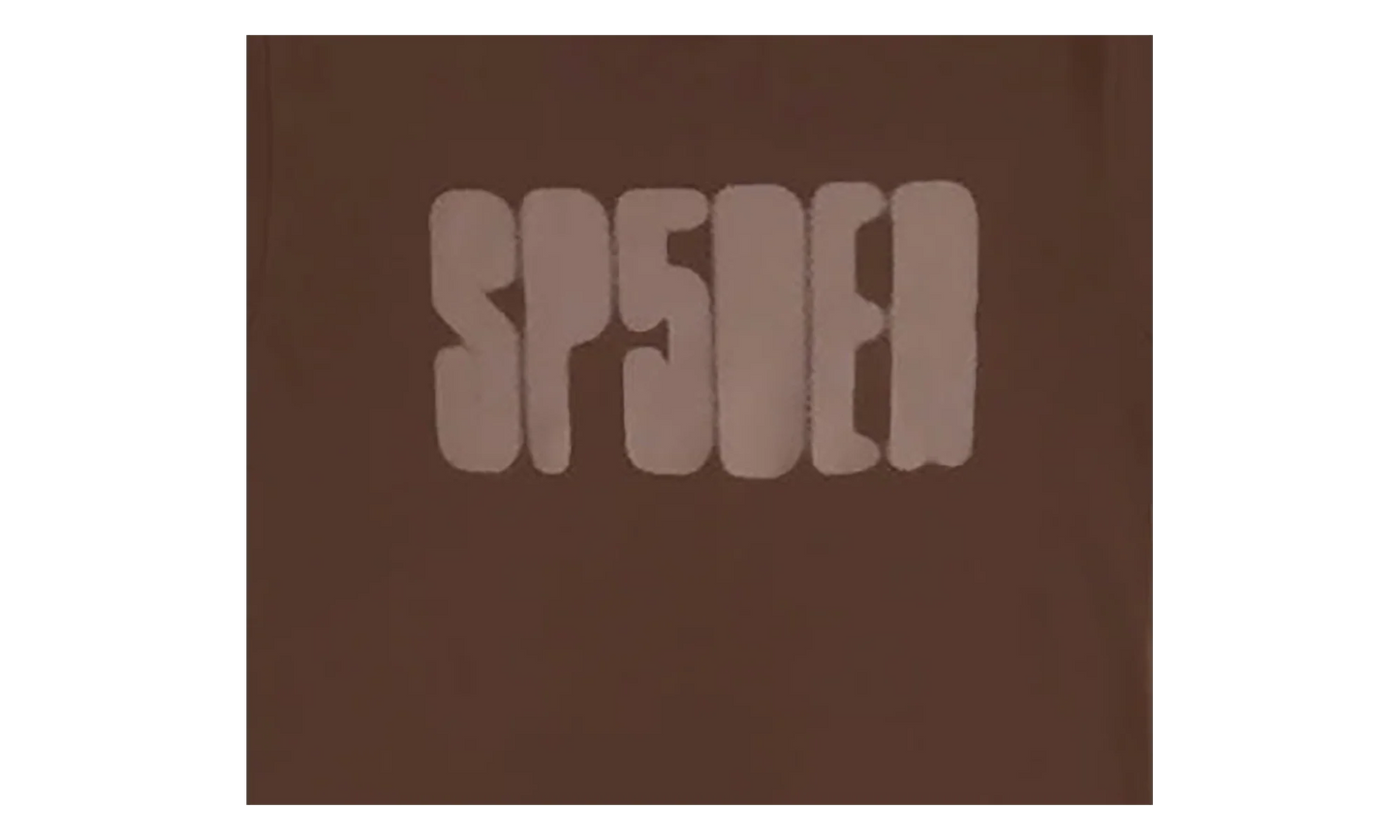 Focused Logo Tee "Brown" SP5der268