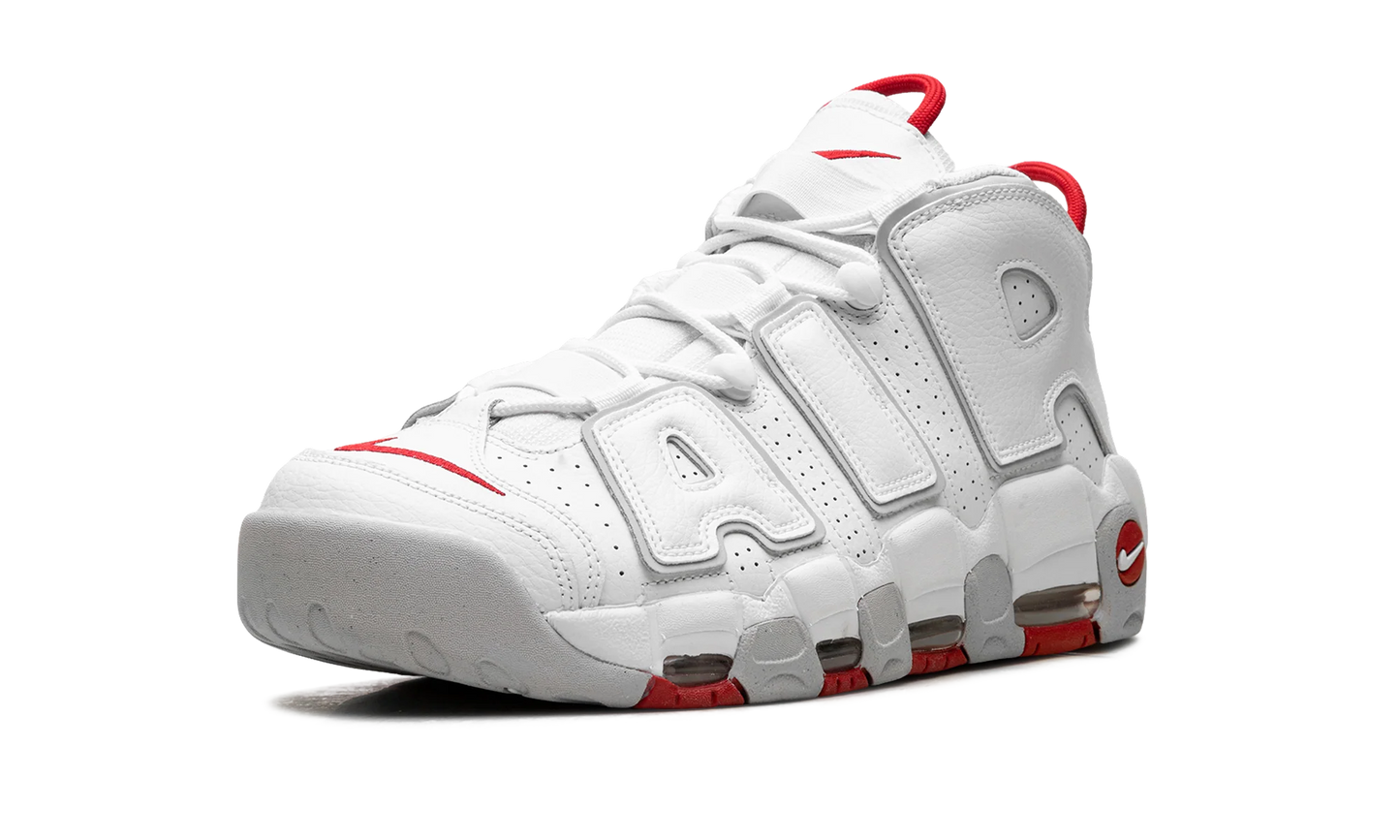 Air More Uptempo "2021 - White Varsity Red" DX8965 100