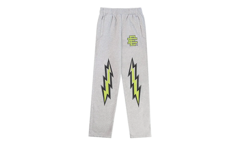 EE BASIC SWEATPANTS "SS24 - Grey/Lime Bolt" EE562