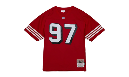 NFL Bryant Young Legacy Jersey "1994 San Francisco 49ers - Scarlet" LGJY3195 SF494BYOSCAR