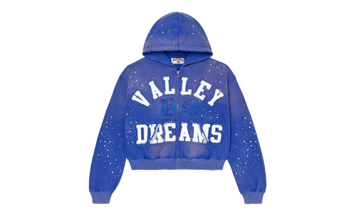 Vale Forever Classico Zip Up Hoodie "'Sapphire'" VAL80