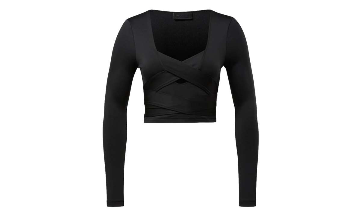 Cardi B Longsleeve Top WMNS "Black" H48419