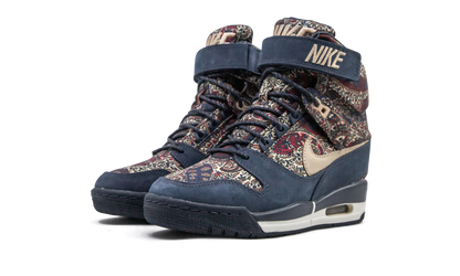 AIR REVOLUTION SKY HI LIB QS WMNS "AMORY NAVY/ VACHETTA TAN" 632181 402